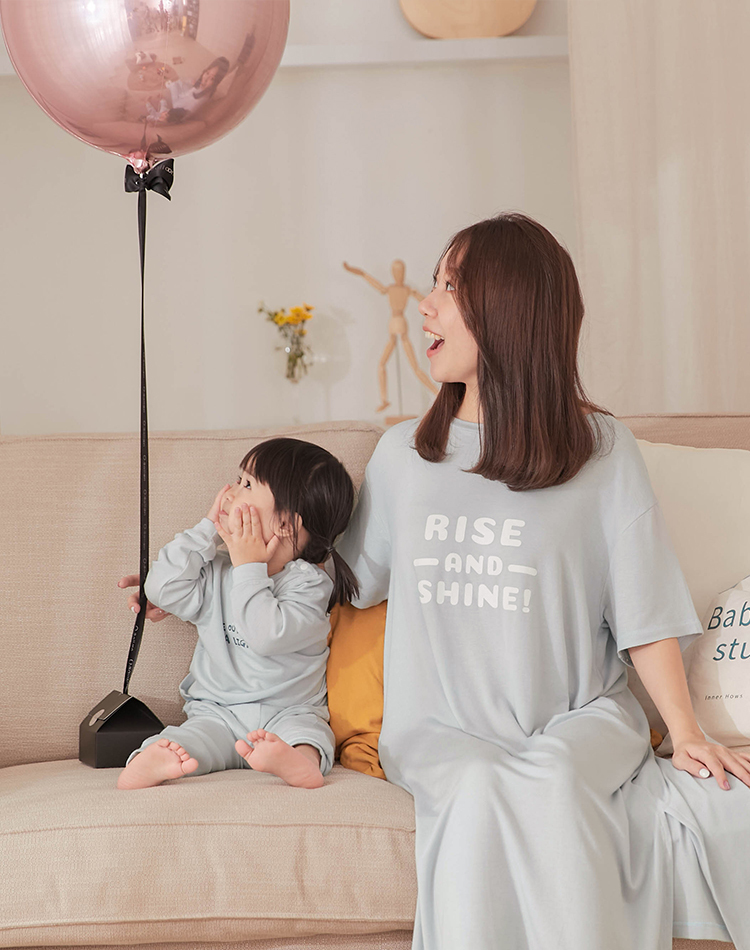 充電中！秒睡款Baby SET - 淡藍