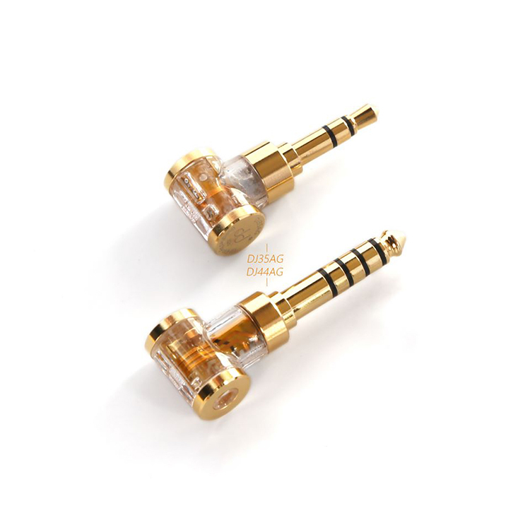DDHiFi DJ44AG | DJ35AG 不銹鋼鍍金版平衡轉換插頭