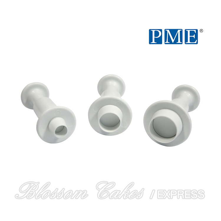 PME Round Plunger Cutters, Set of 3