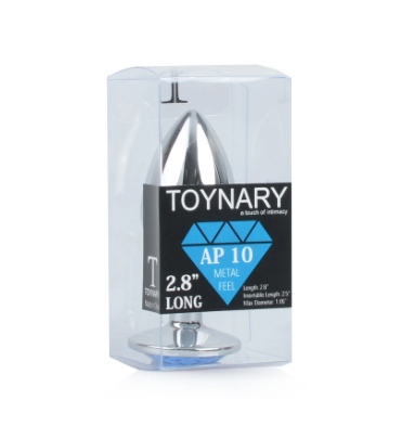 〔奢華設計〕TOYNARY Crystal Colour Anal Plug 細碼 鑽石後庭塞 (粉紅色 / 藍色 / 白色 / 紫色)