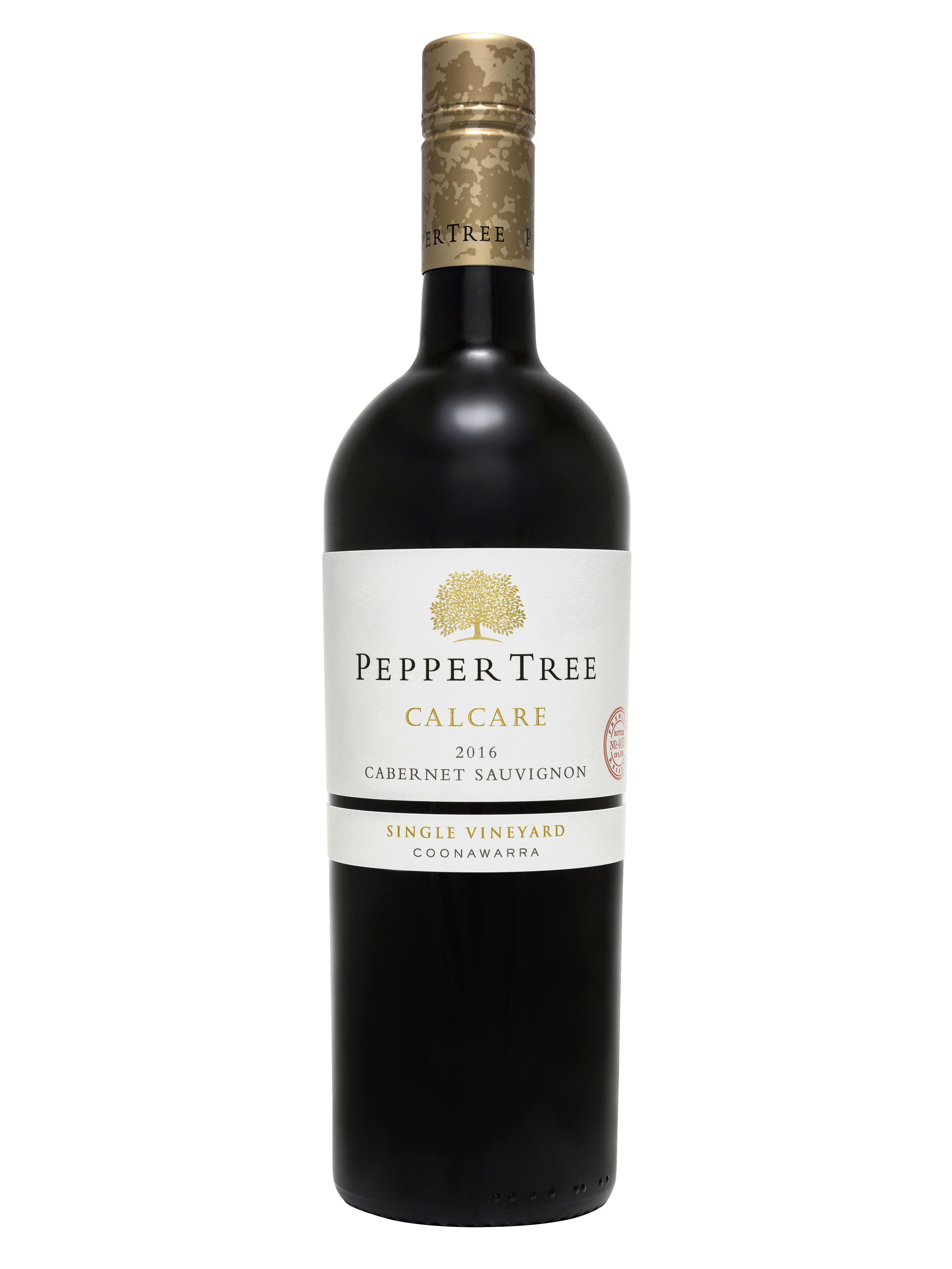 PEPPER TREE WINES SINGLE VINEYARD 'CALCARE' CABERNET SAUVIGNON (2016)