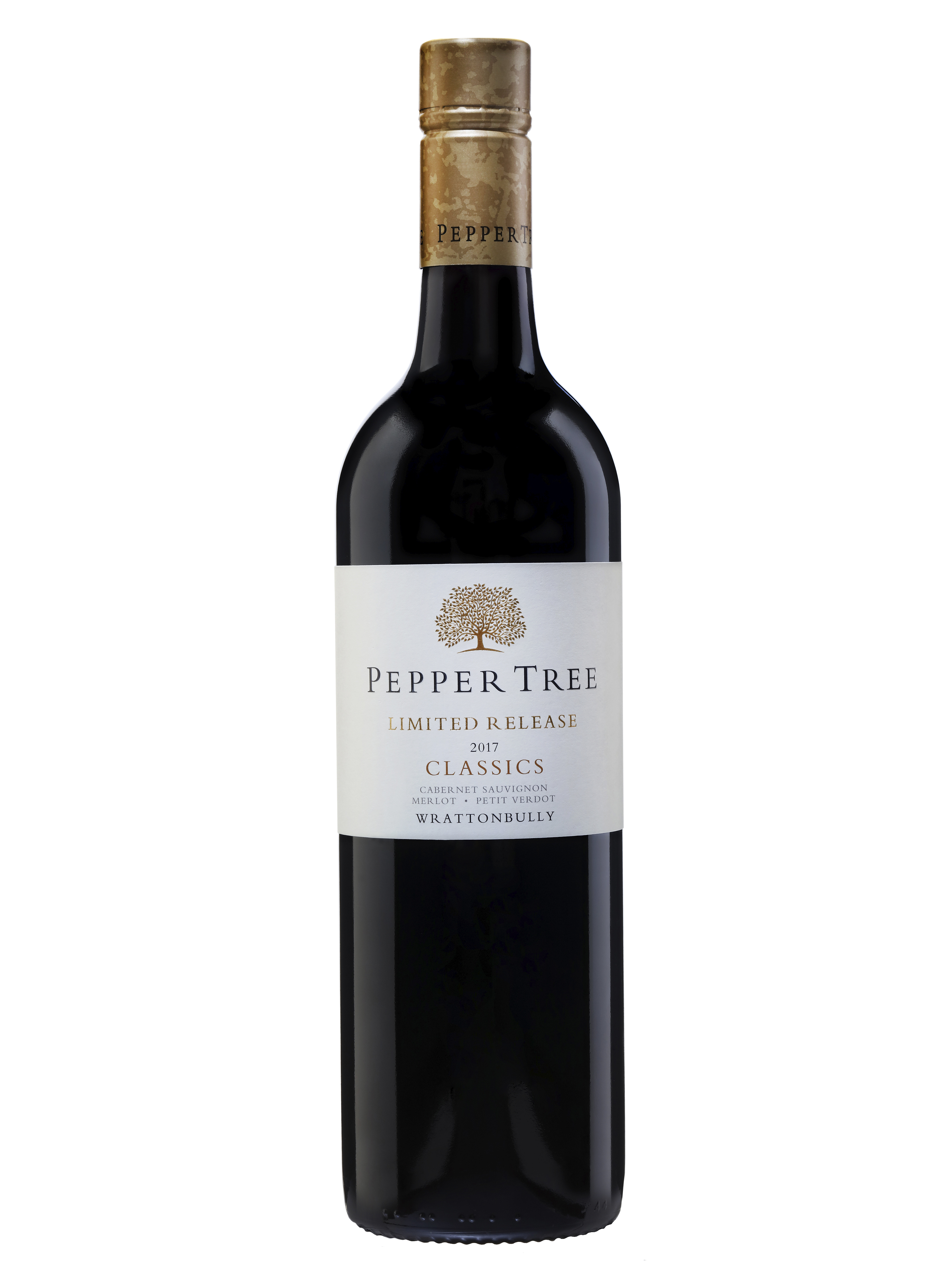 PEPPER TREE WINES LIMITED RELEASE 'CLASSICS' CABERNET SAUVIGNON MERLOT PETIT VERDOT (2017)