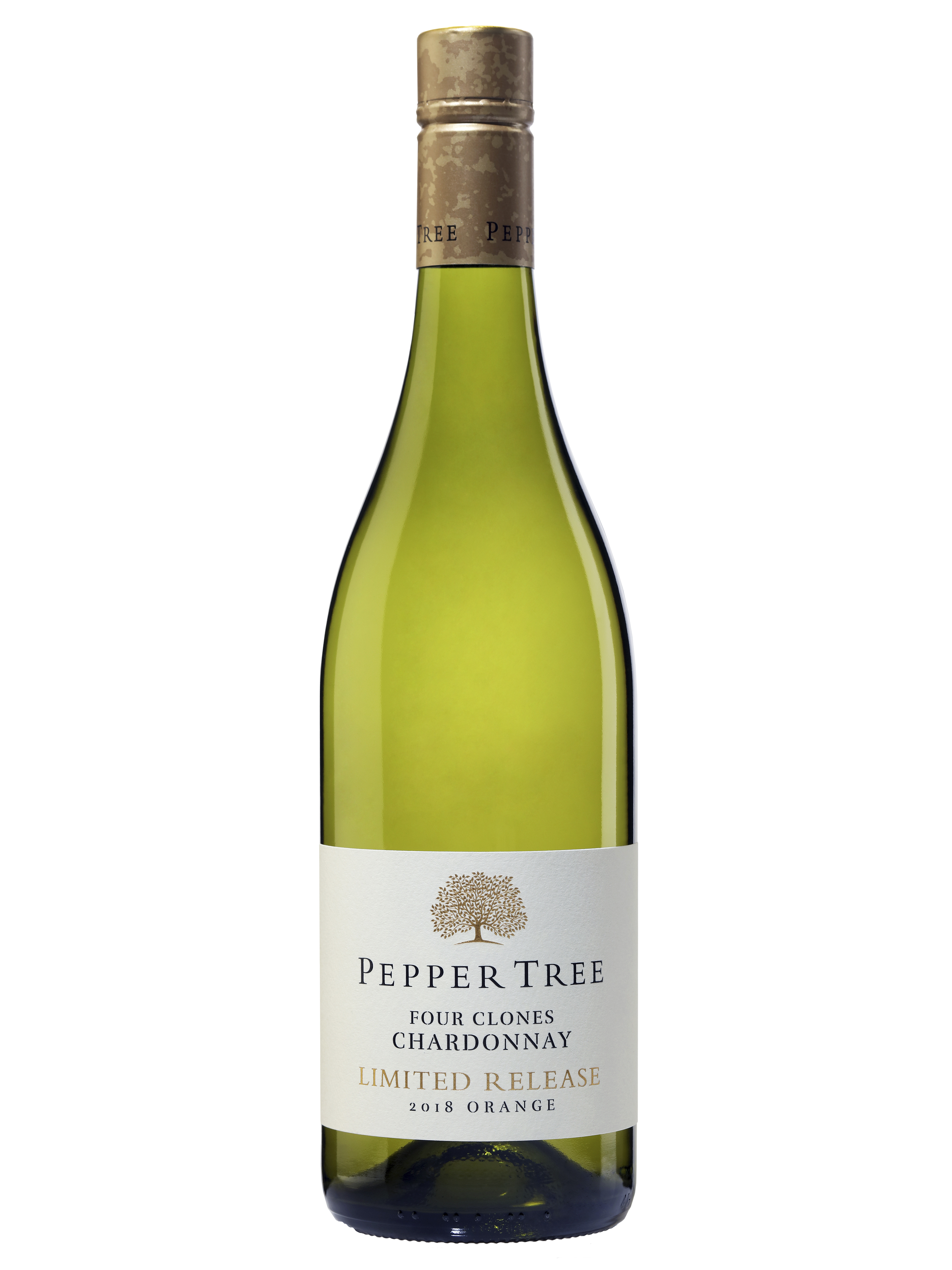 PEPPER TREE WINES LIMITED RELEASE 'FOUR CLONES' CHARDONNAY (2018)