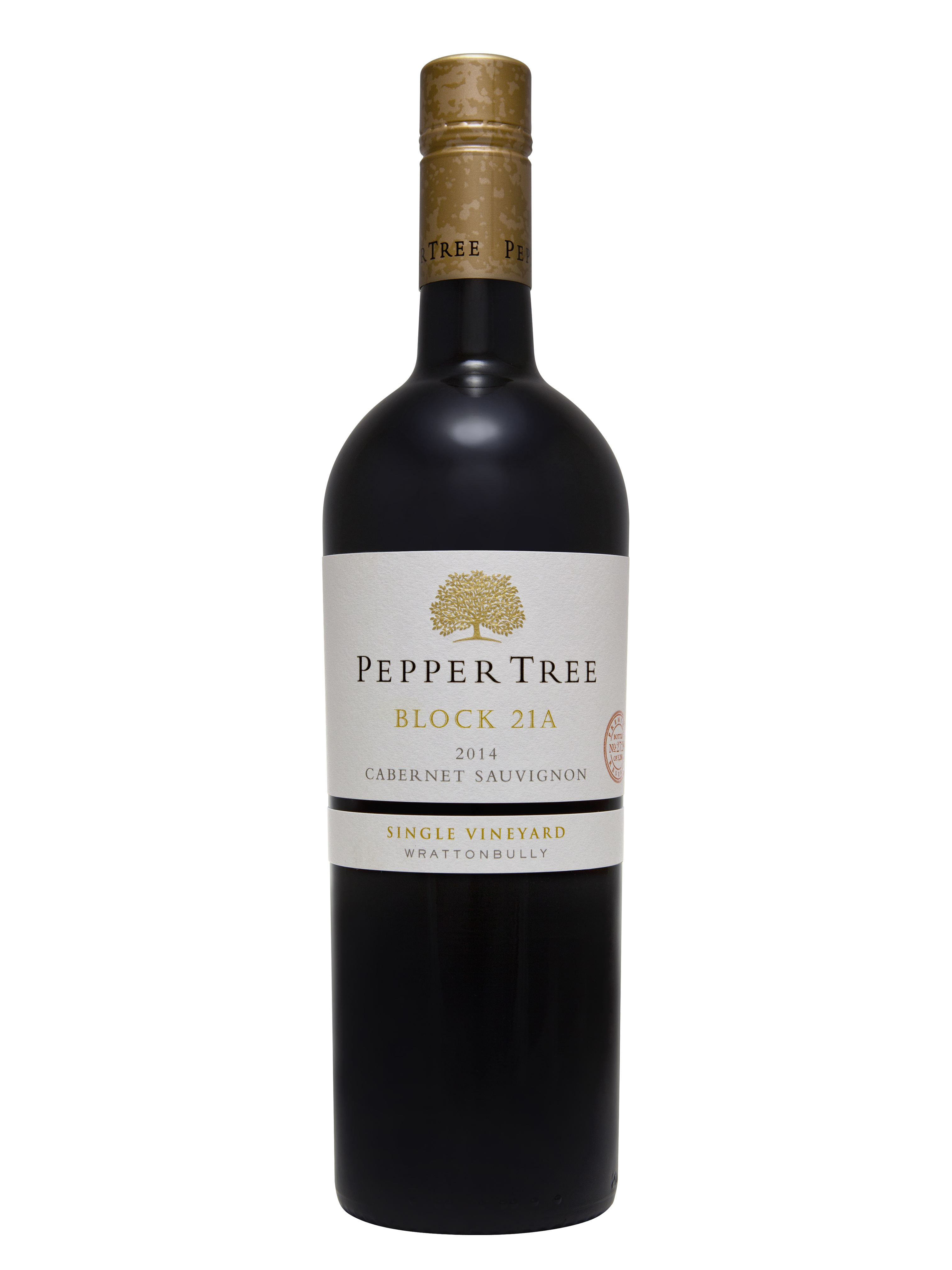 PEPPER TREE WINES SINGLE VINEYARD 'BLOCK 21A' CABERNET SAUVIGNON (2014)