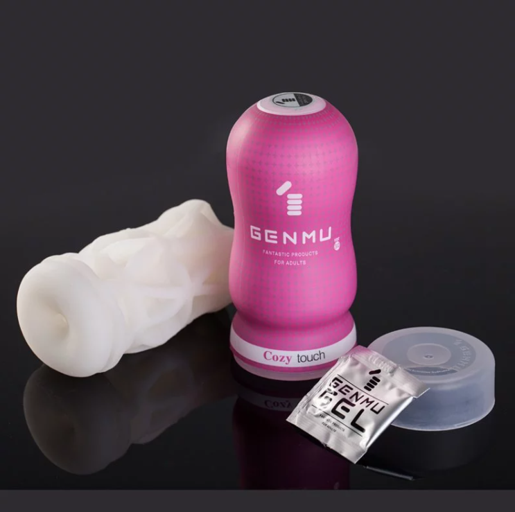 〔日本原裝進口〕根沐 GENMU 《Cozy 口交體驗》 自慰杯第三代 (粉紅色)