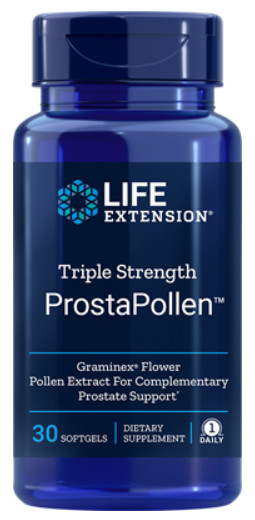 [預購] 高效濃縮黑麥花粉萃取 30粒軟膠囊 Life Extension ProstaPollen