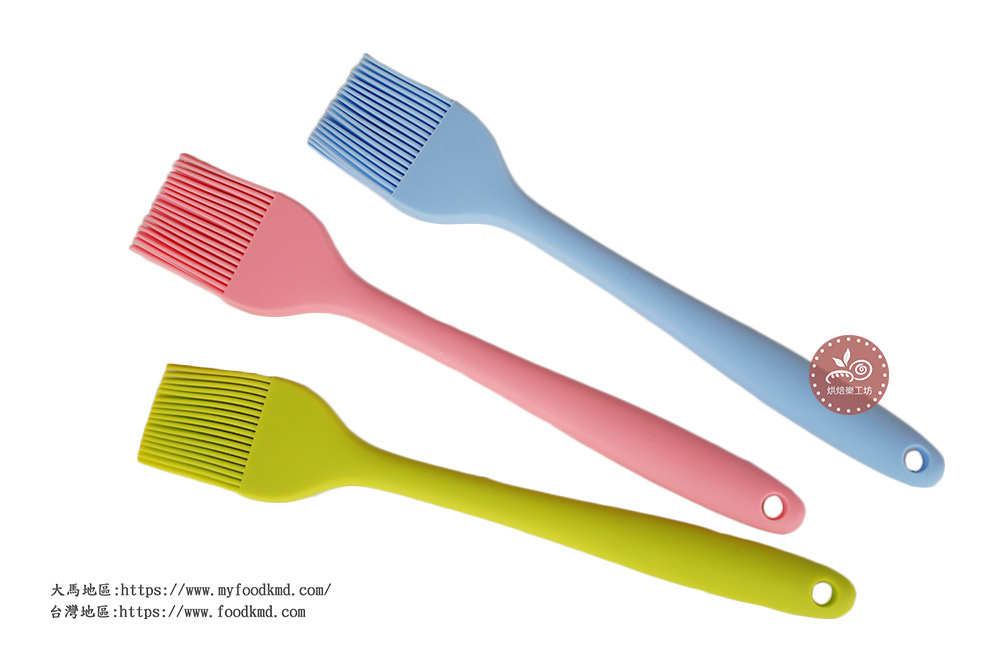 Brush_Silicone brush 26cm_Blue/Green/Pink_7474E-B/G/P