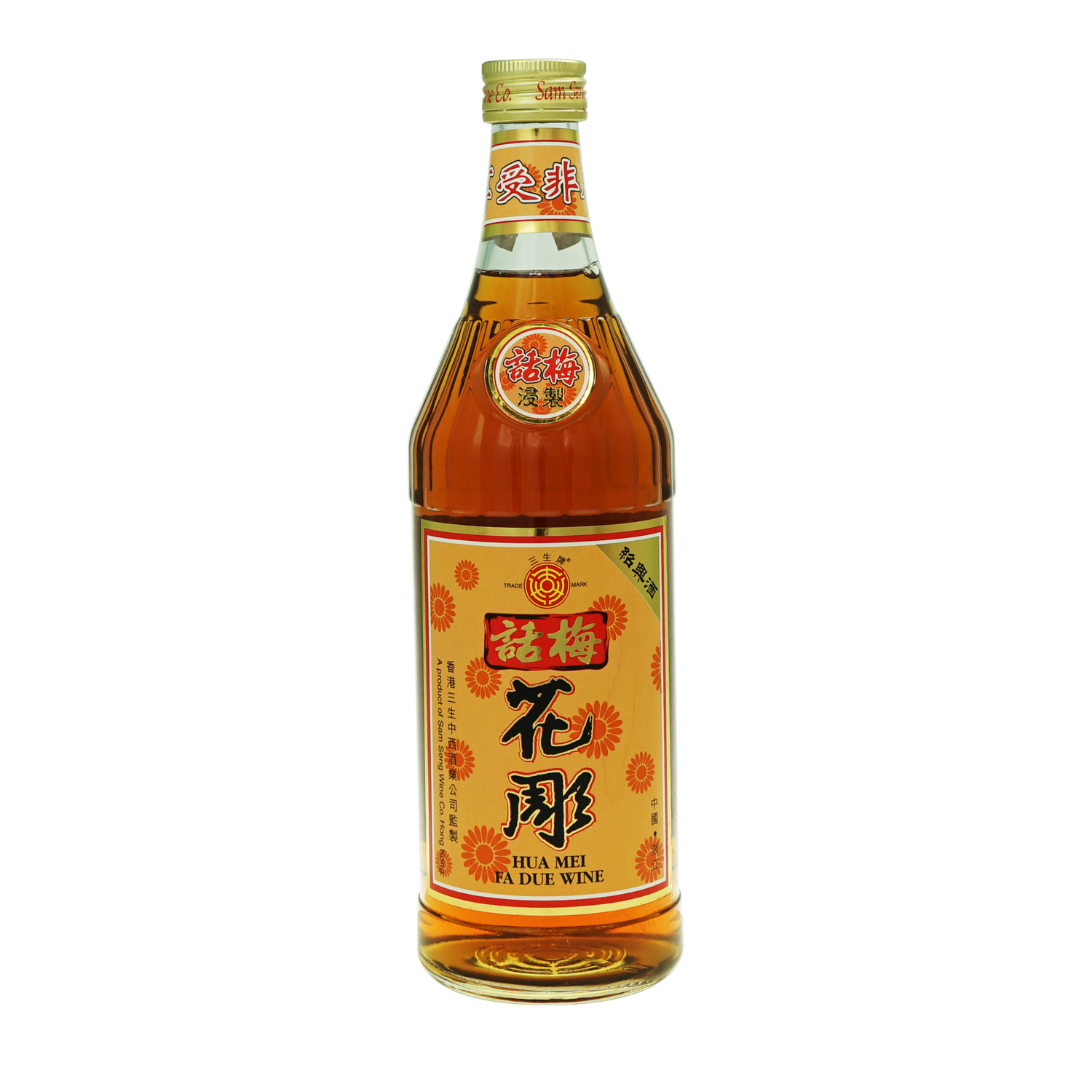 三生牌八年紹興話梅花雕酒600ml