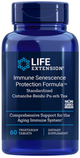 [預購] 靈芝萃取物配方 60粒軟膠囊 Life Extension Senescence Protection