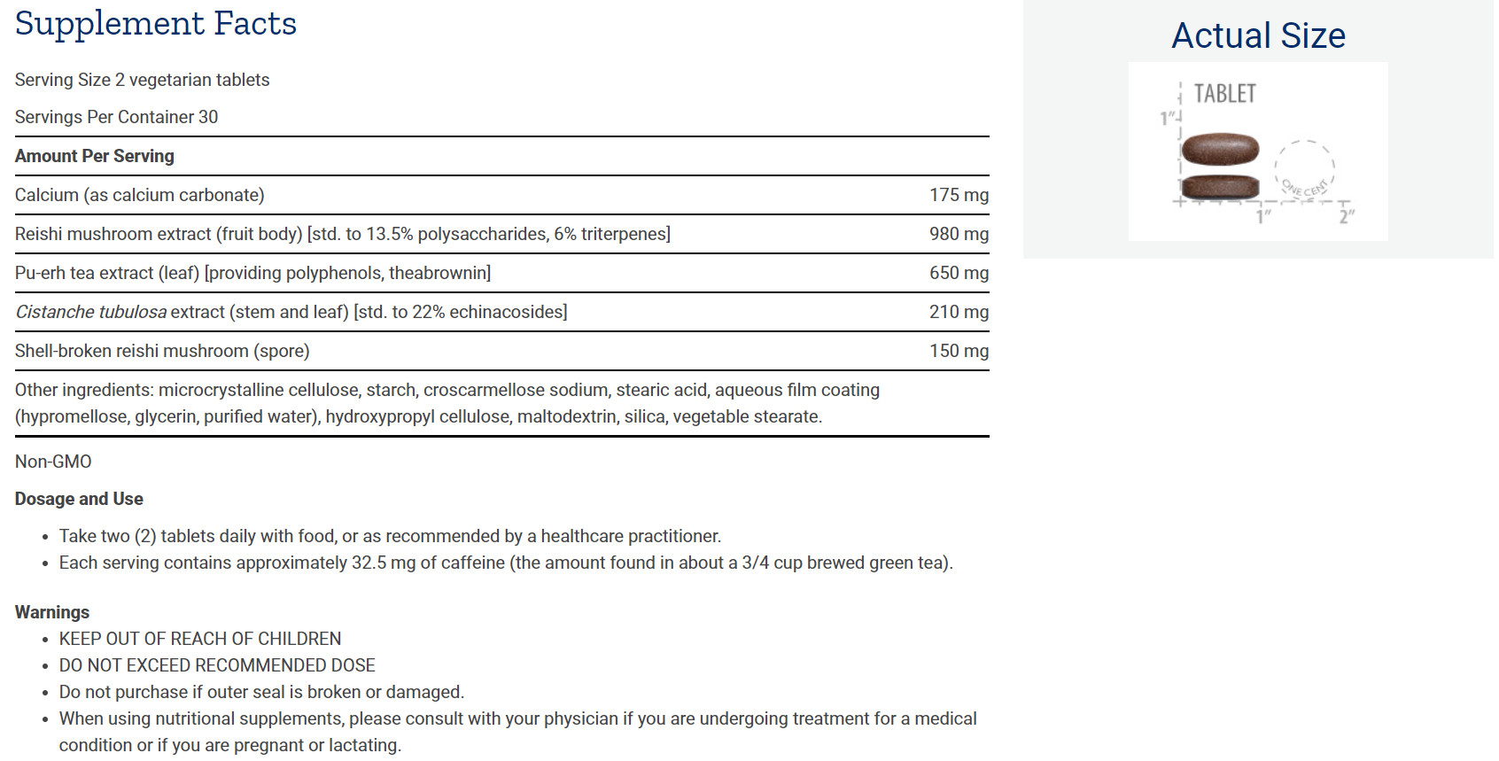 [預購] 靈芝萃取物配方 60粒軟膠囊 Life Extension Senescence Protection
