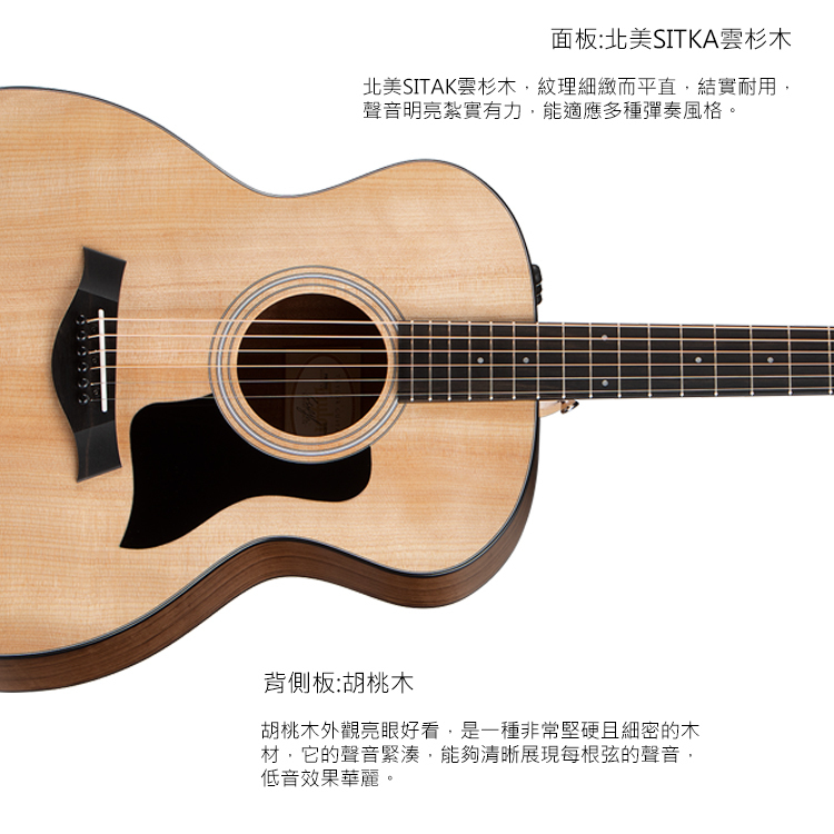 Taylor 114e 電木吉他 TLGF-114-E