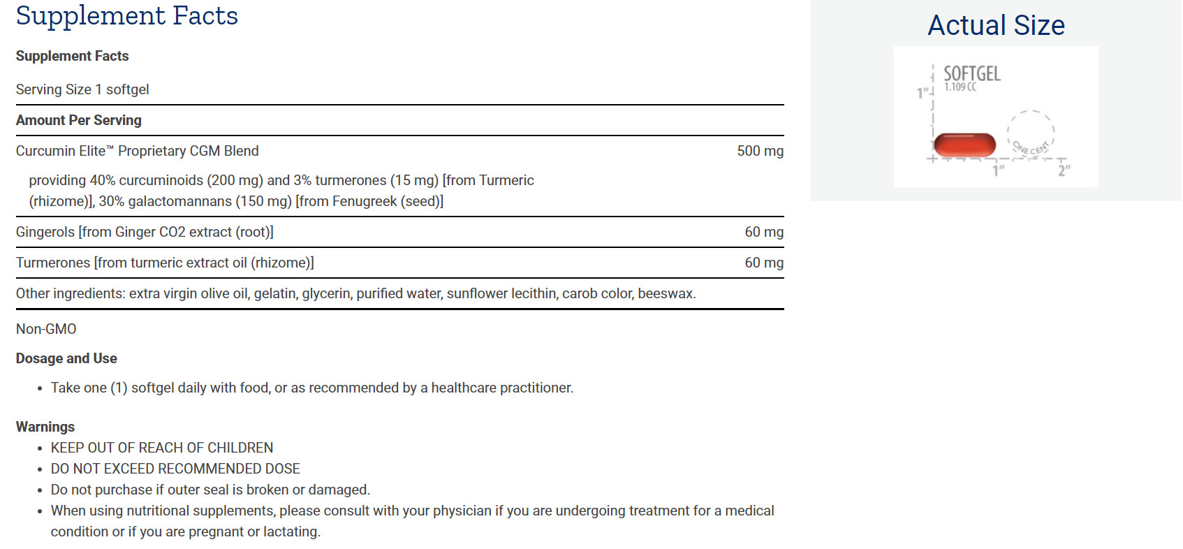 [預購] 薑黃磷脂混合物 30粒軟膠囊 Life Extension Advanced Bio-Curcumin