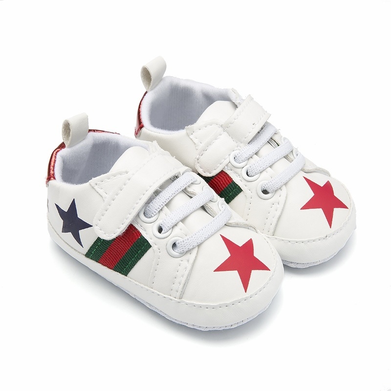 Red Star White Shoes