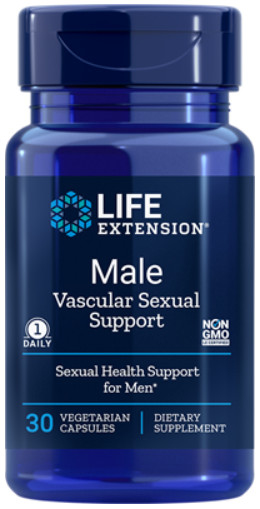 [預購] 黑薑萃取物 30粒 Life Extension Male Vascular Sexual Support