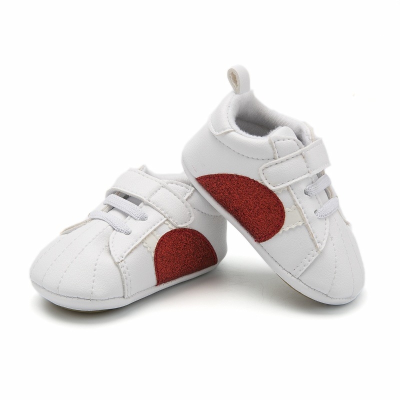 Shining Red White Shoes