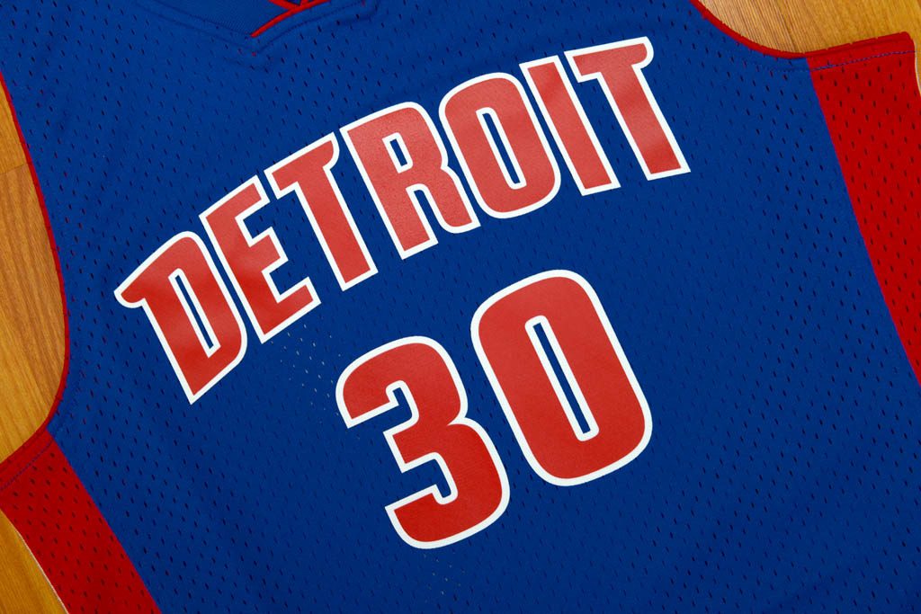 Mitchell & Ness 底特律活塞隊 Rasheed Wallace 2003-2004 復刻 Swingman 球衣