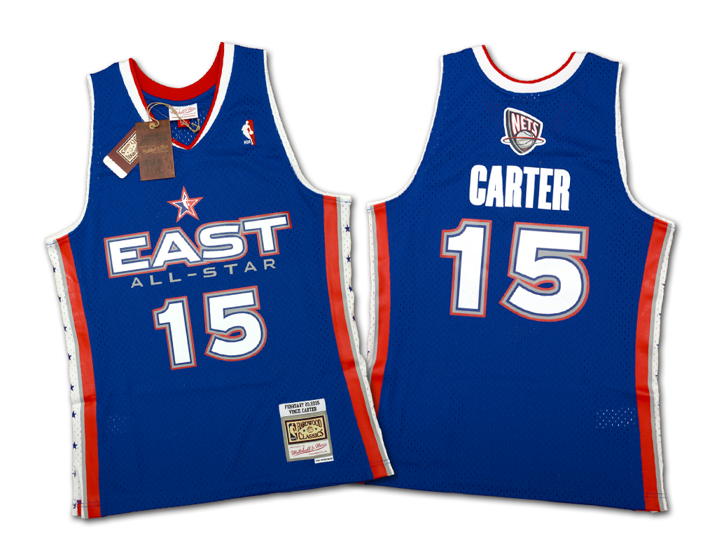 Mitchell & Ness 2005 NBA 全明星賽 Vince Carter 復刻 Swingman 球衣