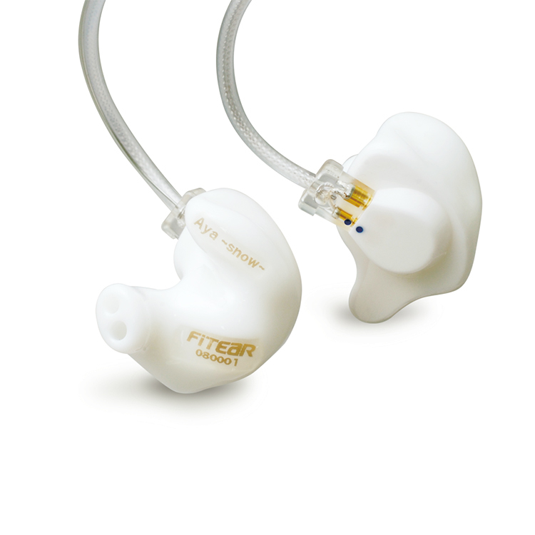 FitEar Aya / Aya ~snow~ 3D打印訂製耳機