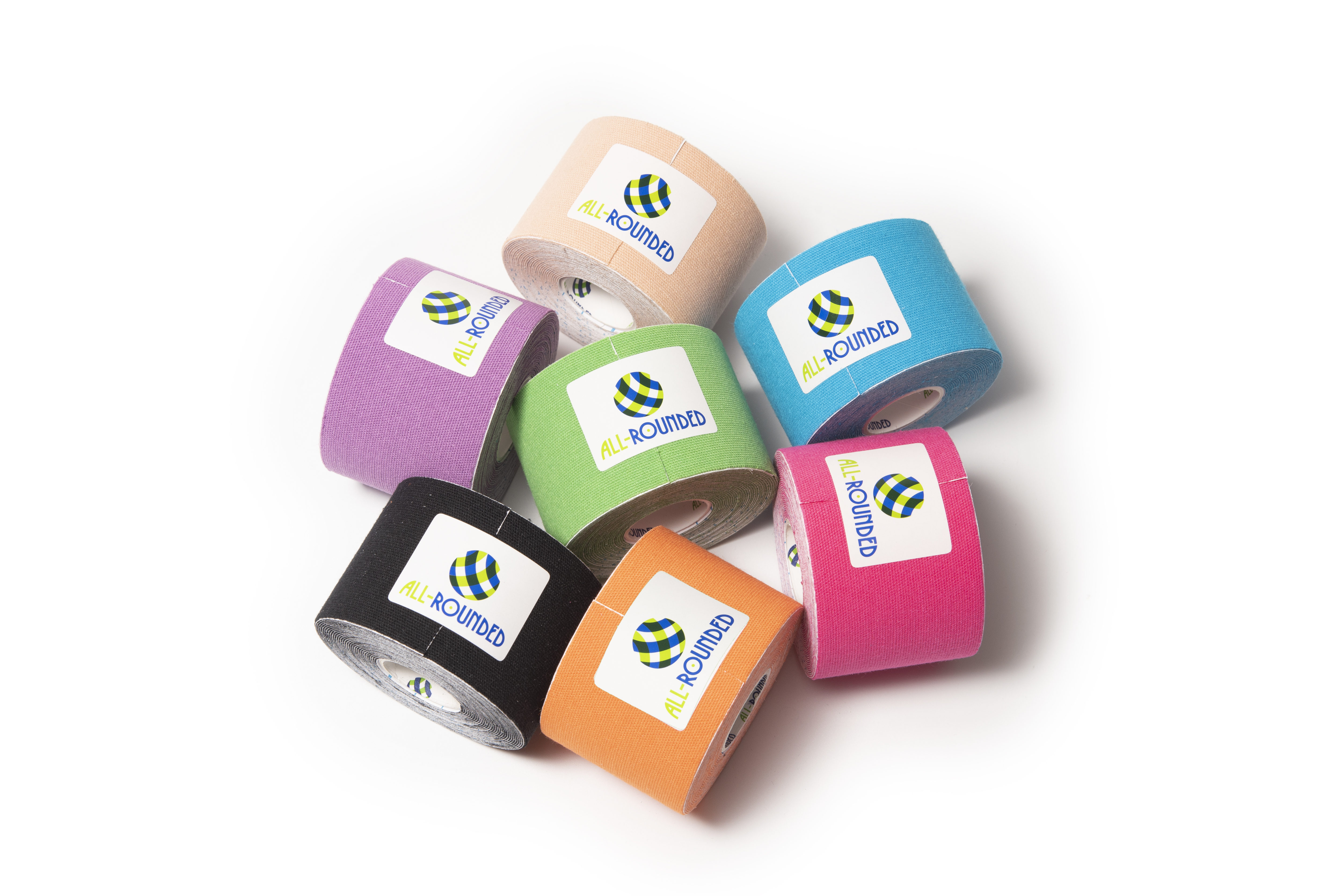 ALL-ROUNDED 全能貼 運動肌貼 機能貼布 低敏膠 共8色可選擇