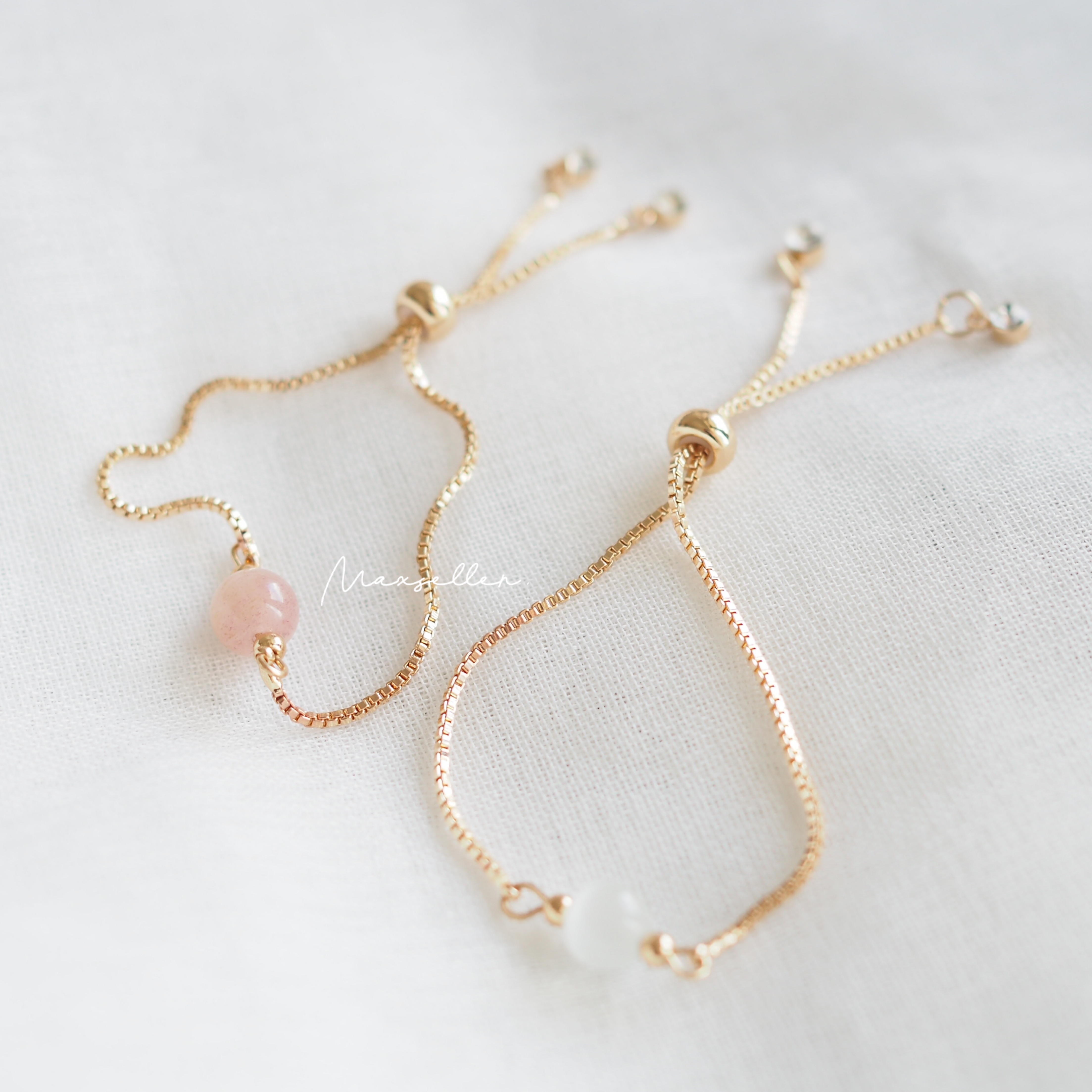 現貨｜氣質珍珠閃石手鏈 Bracelet