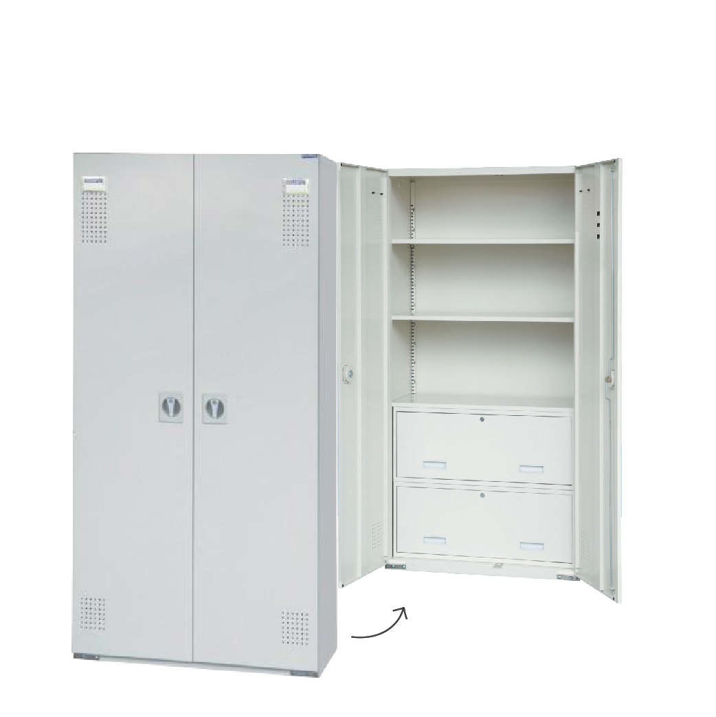 【大富】HDF 新型多用途置物公文櫃系列（雙開門） HDF-SC-010（附鑰匙鎖）收納櫃 置物櫃 公文櫃 鑰匙櫃