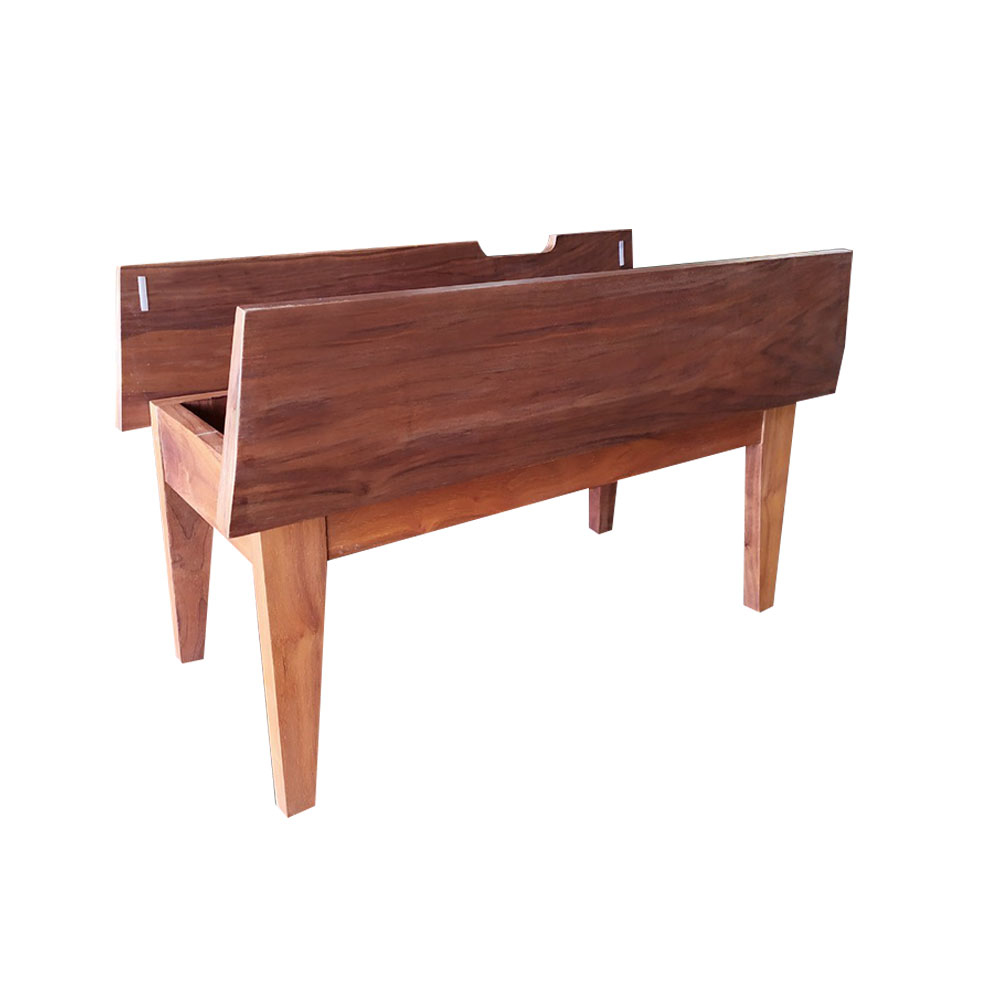 原木休閒質感穿鞋凳  隱藏收納設計 收納穿鞋更方便