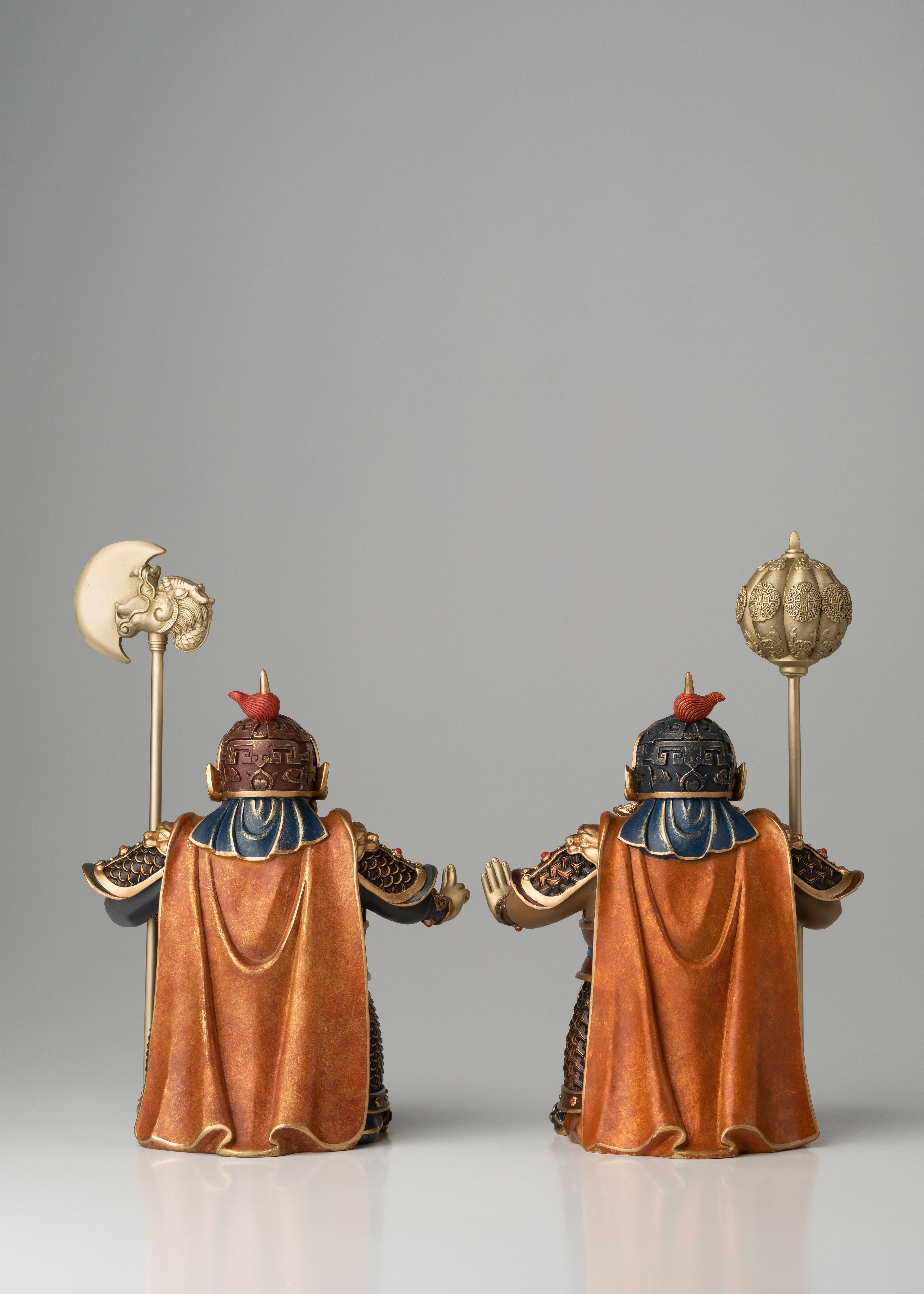 哼哈二將｜銅作工藝品