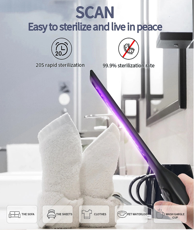 *熱賣*【UVC LED紫外線消毒器-家用/車用/辦公室式】能夠穿透細胞膜破壞結構，進而達到殺菌的效果*可用於日常不能用酒精的物品上(如餐具、水杯、水果、食物、共用物件表面等) 