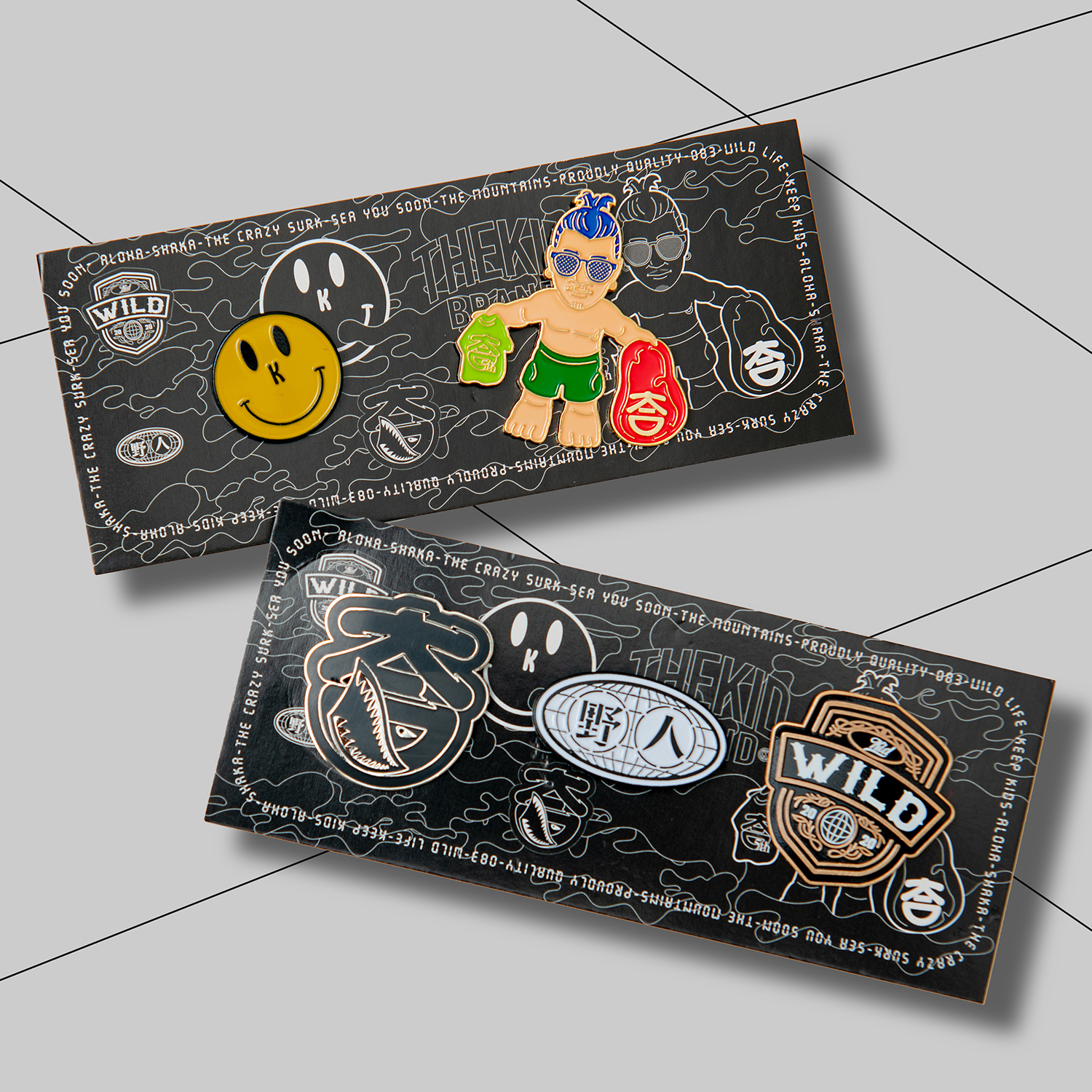 KID ® 金屬徽章別針