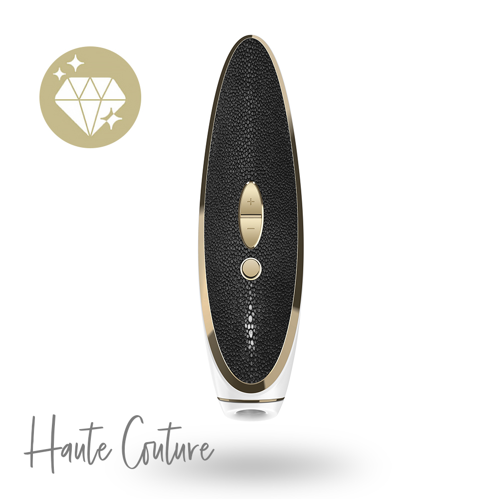 德國Satisfyer Haute Couture 奢華黑金吸吮陰蒂震動器