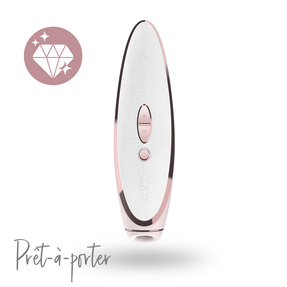 德國Satisfyer Prêt-à-porter 奢華白金吸吮陰蒂震動器