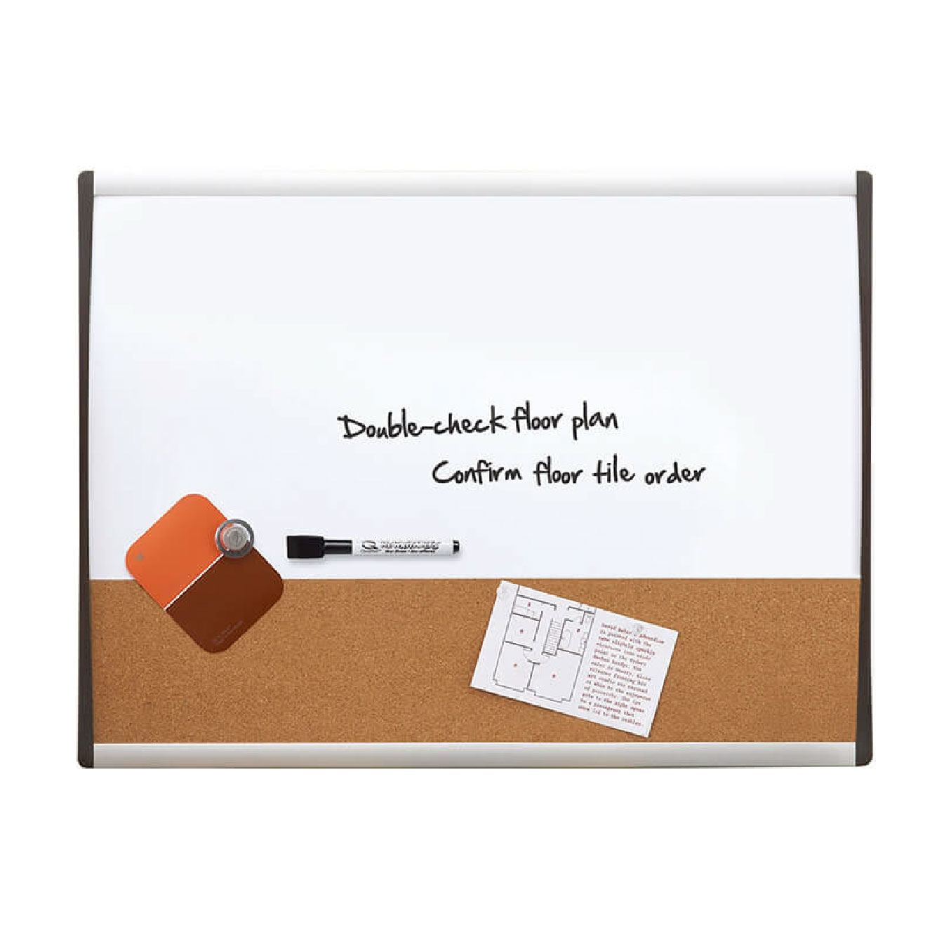 多功能白板附軟木 QT-79370