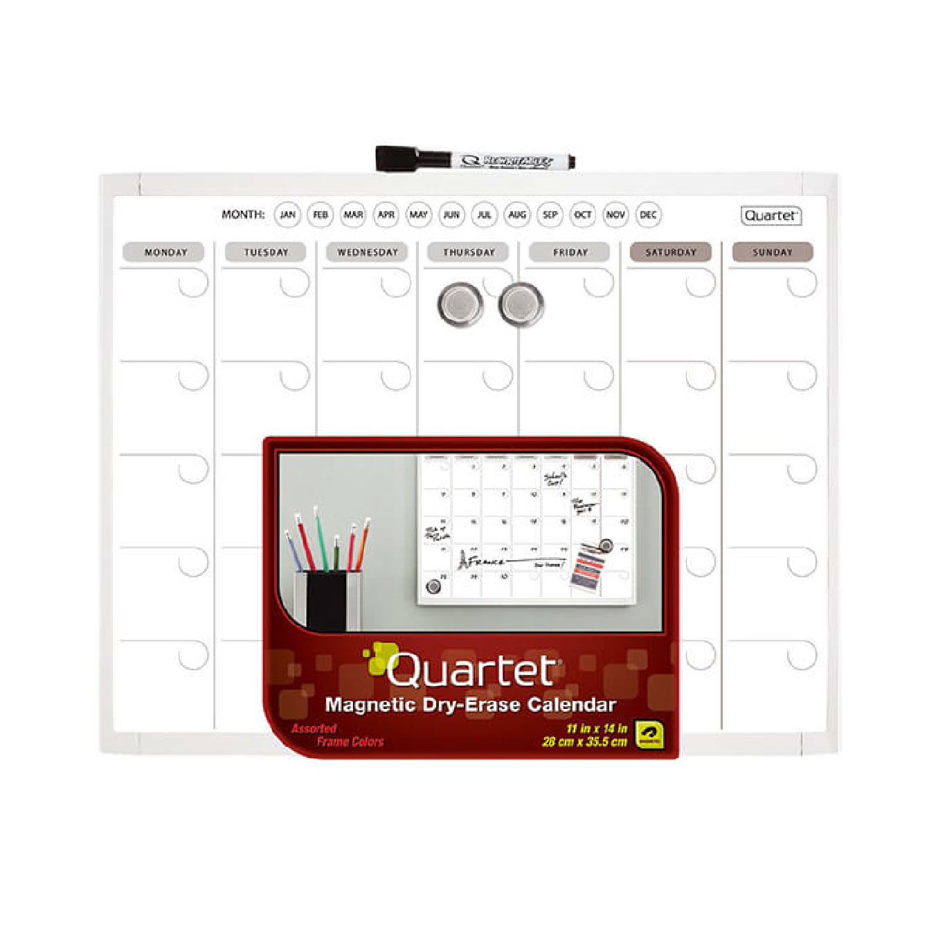 行事曆白板 QT-MHOP1114