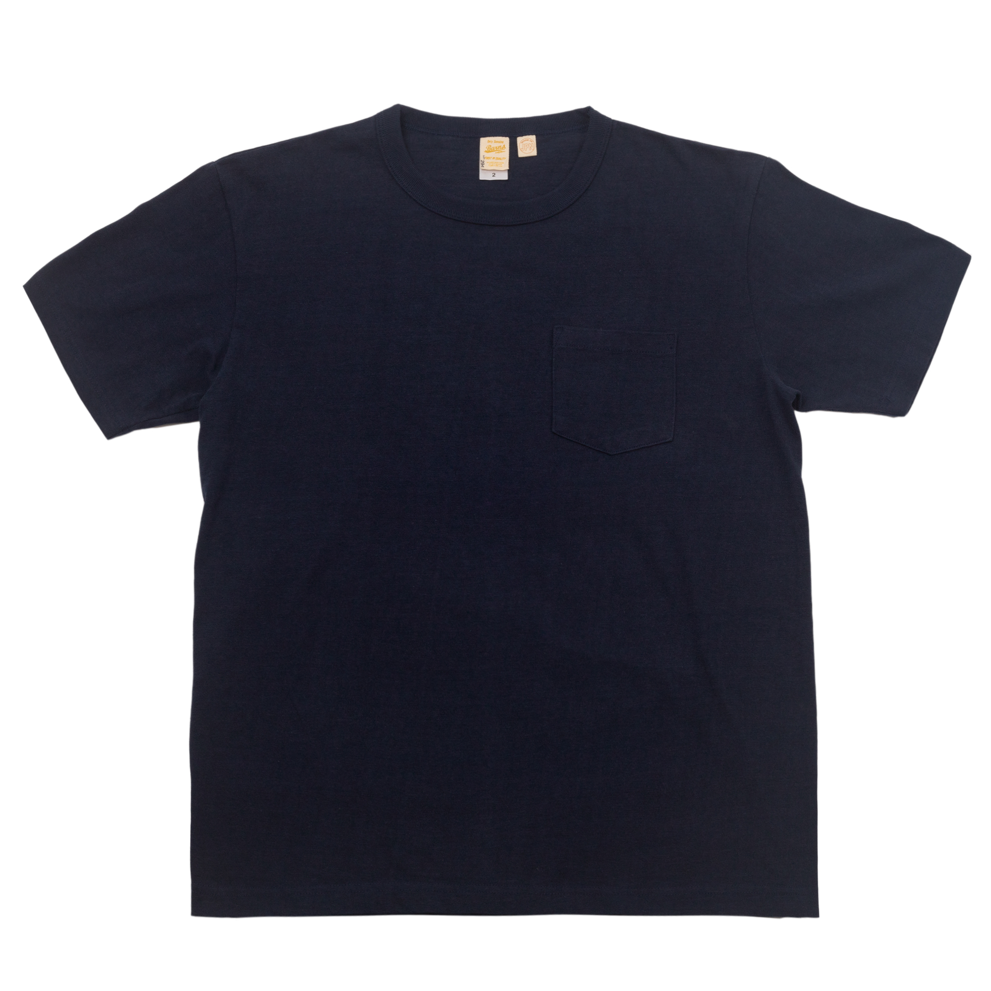 Barns Outfitters - BR-1100 Tsuri-Ami Crew Neck Tee (Oli