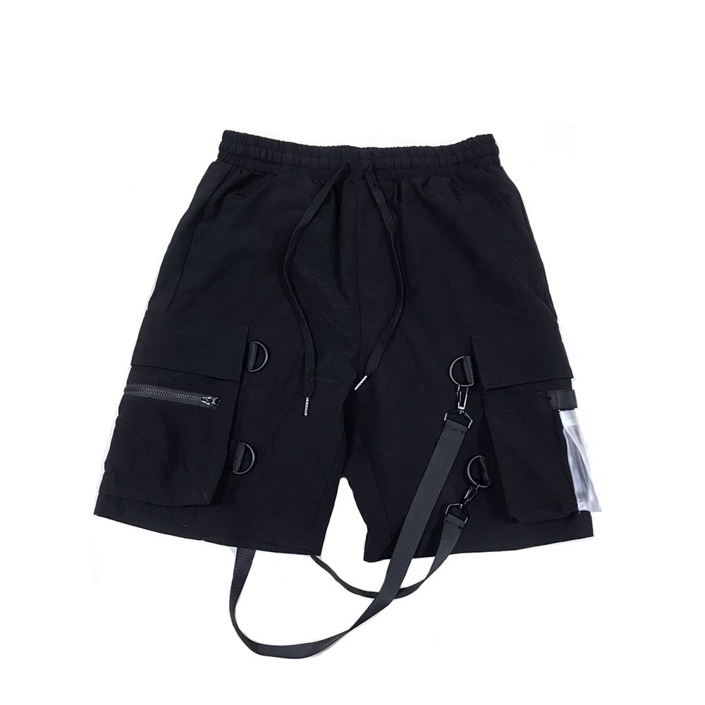 XCTRL 東京重工工裝短褲-黑