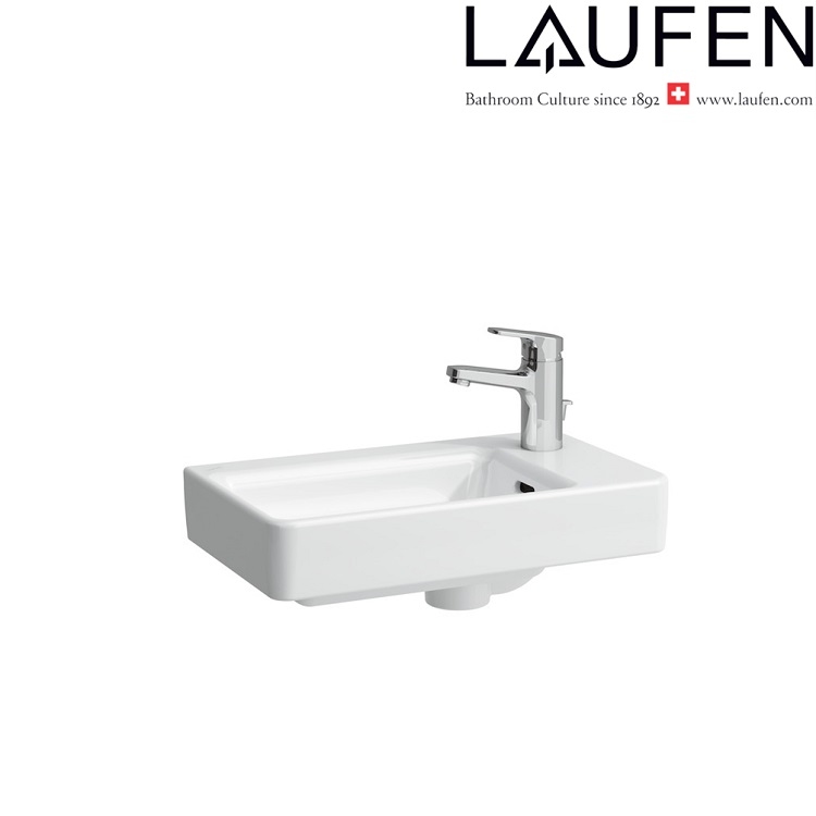 Laufen "Pro S" 8.1595.4.000.104.1 + 8.9988.2.000.000.1 Wall Hung Washbasin (with Overflow)