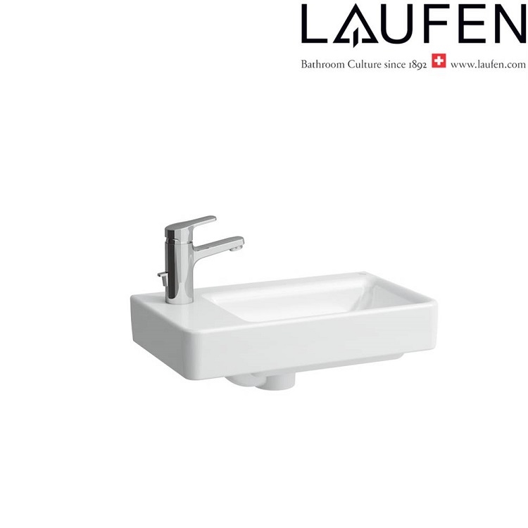 Laufen "Pro S" 8.1595.5.000.104.1 + 8.9988.2.000.000.1 Wall Hung Washbasin (with Overflow)