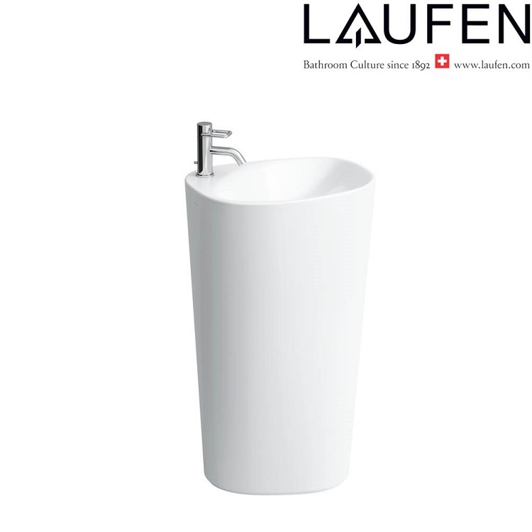 Laufen "Palomba" 8.1180.3.000.104.1 Freestanding Washbasin with 1 Tap Hole