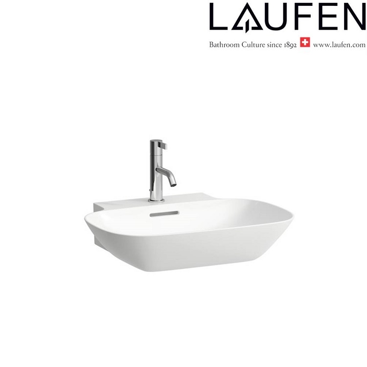 Laufen "Ino" 8.1030.2.000.104.1 Wall Hung or Countertop Washbasin (With overflow) *SaphirKeramik*