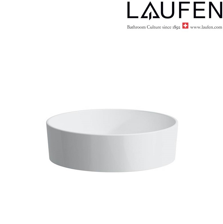 Laufen "Kartell by LAUFEN" 8.1233.1.000.112.1 Countertop Washbasin *SaphirKeramik*