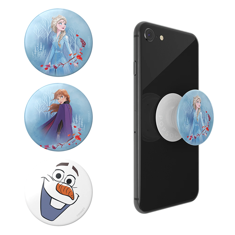 【6折】PopSockets泡泡騷 二代 迪士尼 冰雪奇緣 可替換泡泡帽 追劇神器 抖音 捲線器 iPhone HTC Samsung【100818】