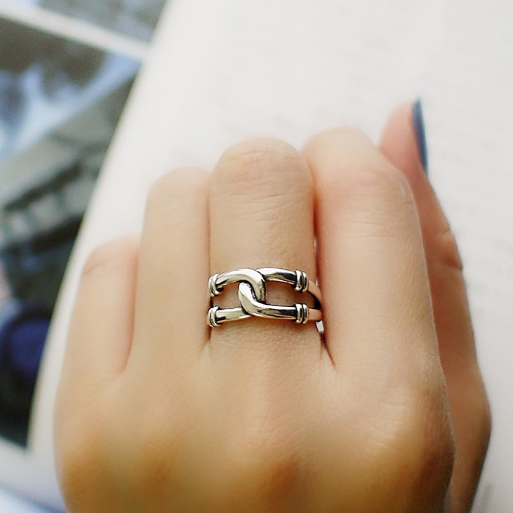 加勒比海純銀戒指/SR931