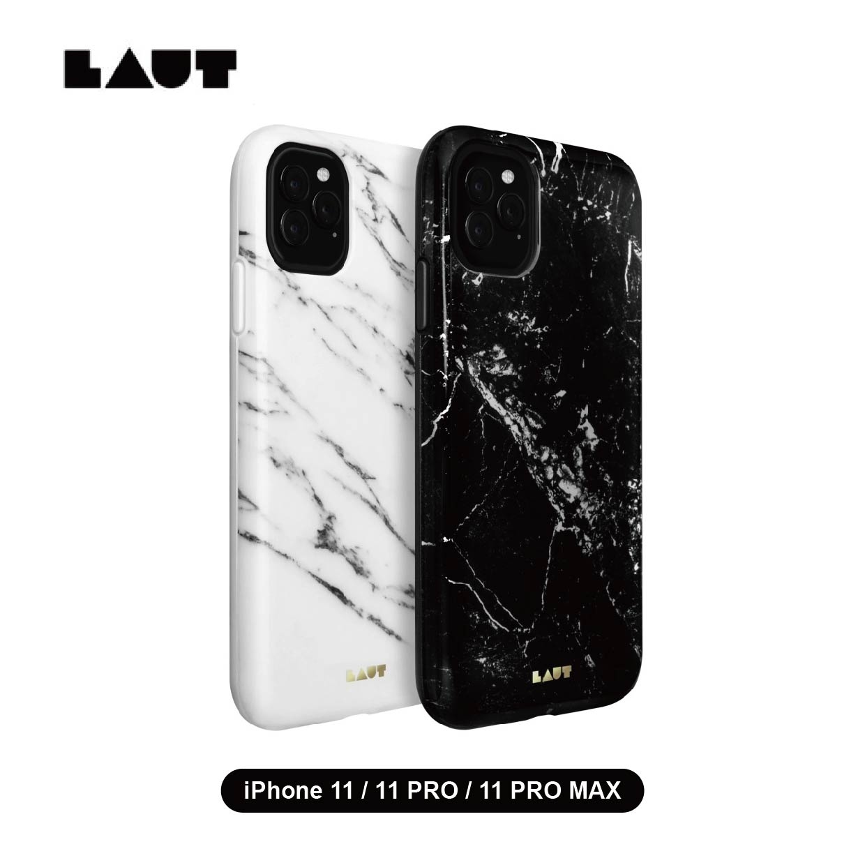 【 LAUT | 經典大理石系列軍規防撞手機殼 11 / PRO / PRO MAX 】