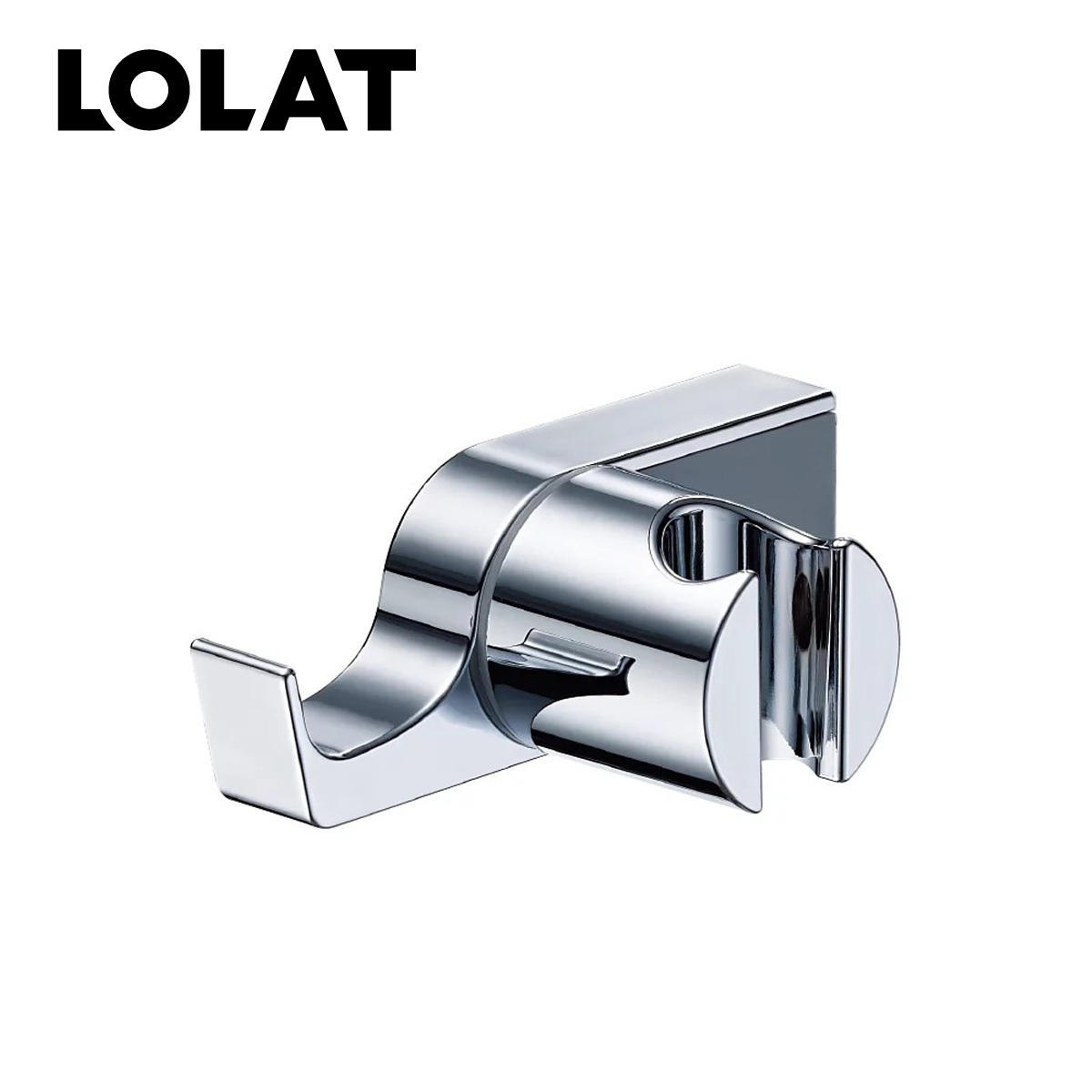LOLAT二用活動蓮蓬頭掛座-鉻色OP150CP