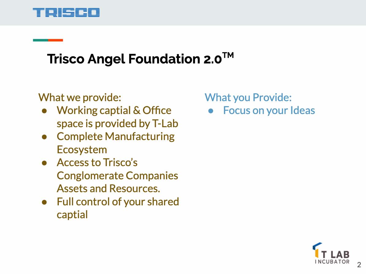 What differences between other Angel Foundation?