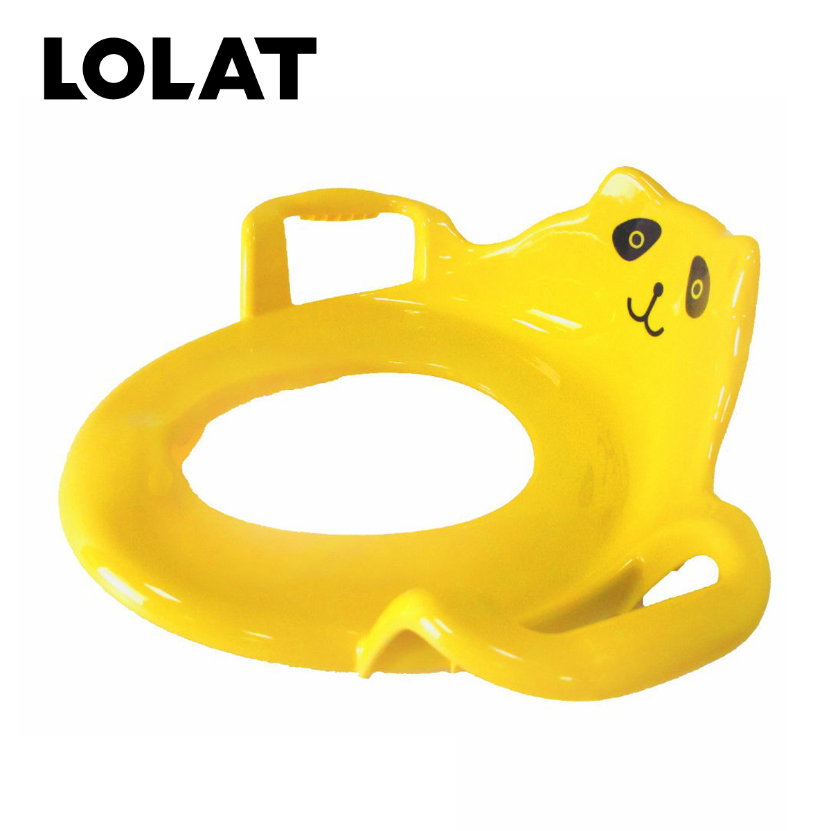 LOLAT × 兒童安全輔助馬桶座(黃/粉)-A9192YP/A9192PP