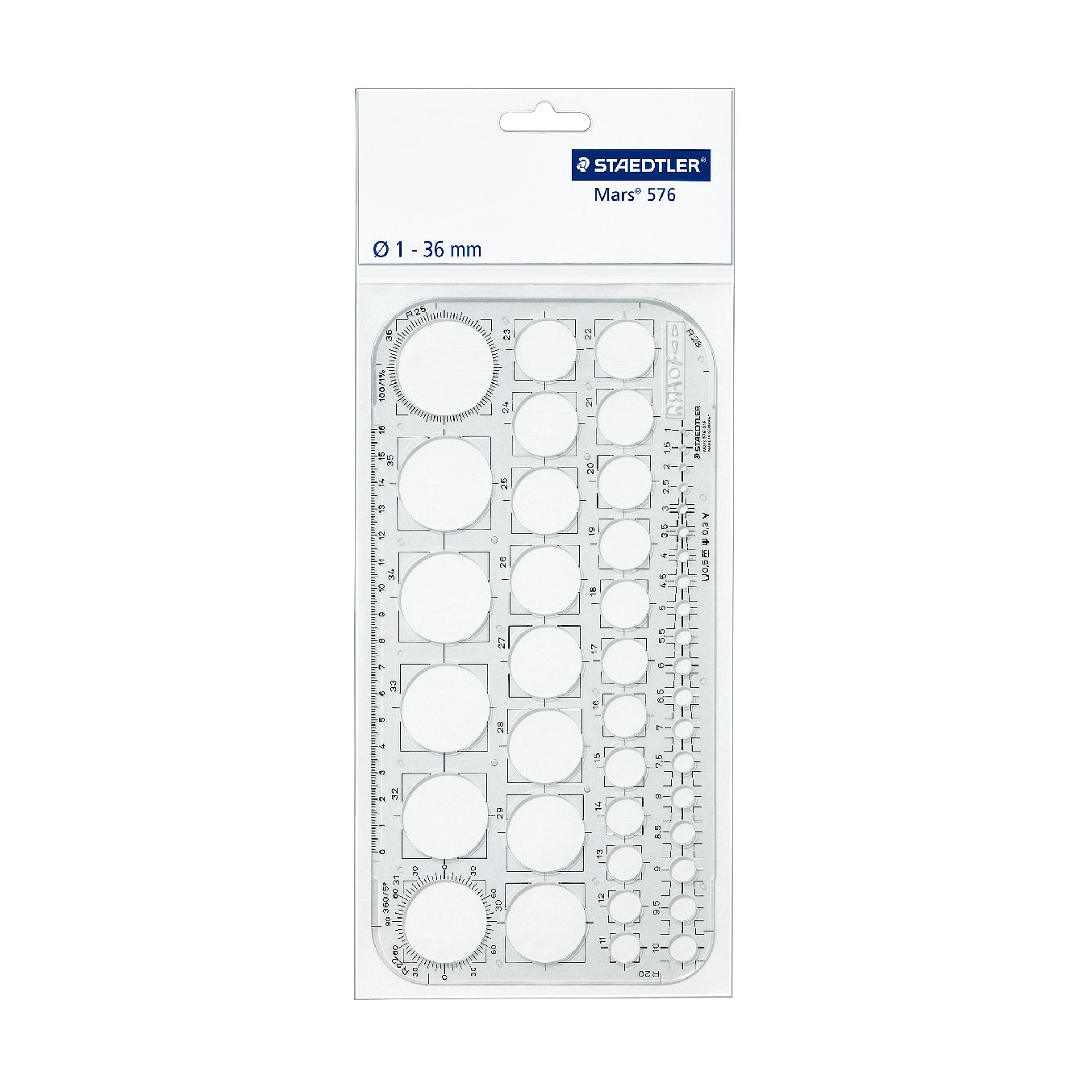 【STAEDTLER 施德樓】德國原裝圓圈板 MS57601 F