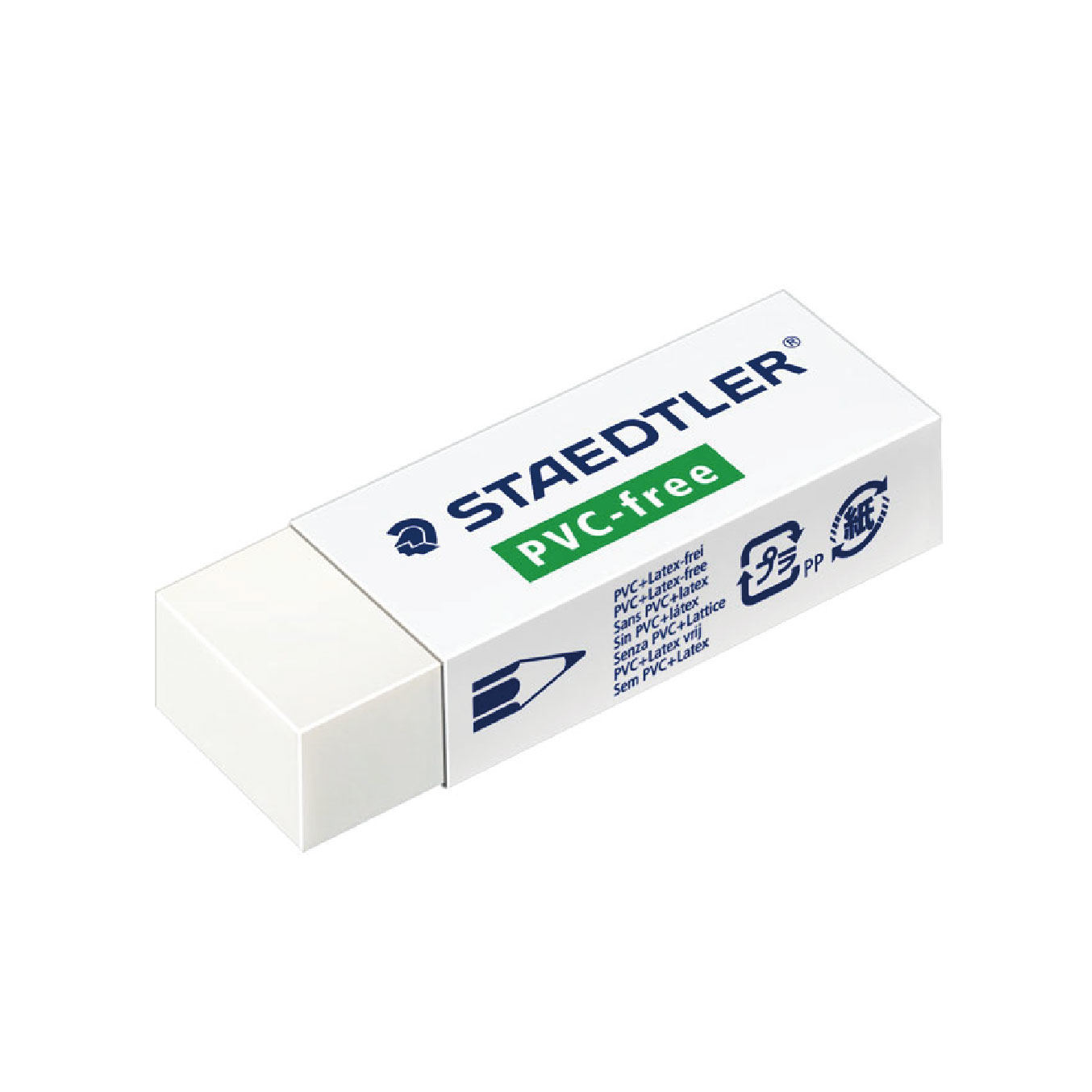 【STAEDTLER 施德樓】PVC-FREE塑膠擦-大 MS525 B20