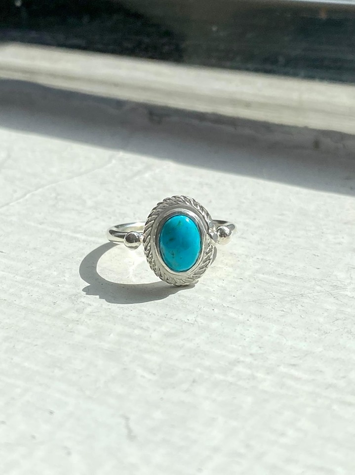 LIFE系列 松石幼戒指