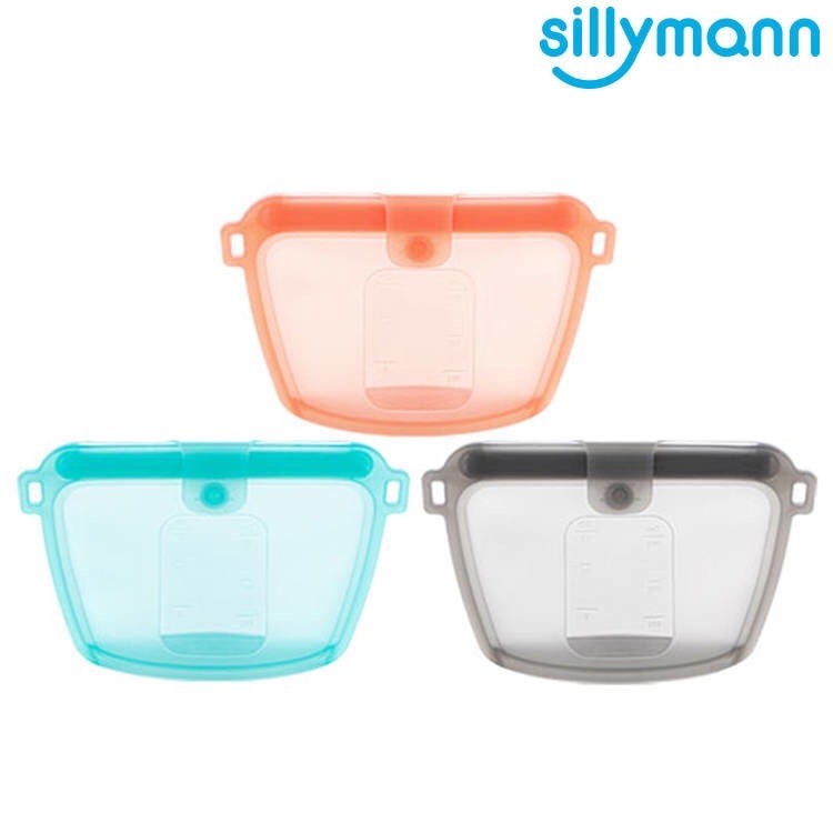【韓國sillymann】密封袋1000ml-100%鉑金矽膠